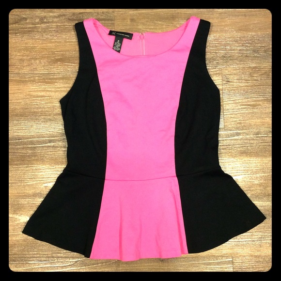 INC International Concepts Tops - INC Pink and Black Top